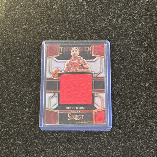 Derrick rose game worn patch - derrick,