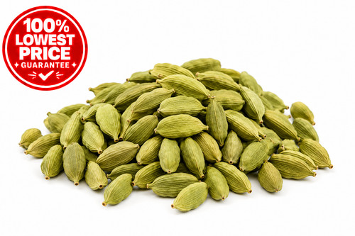 Green cardamom pods whole - cardamom,