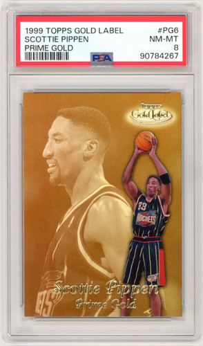 1999 topps prime - gold, label