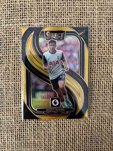 Mikey moore gold prizm - gold, /10