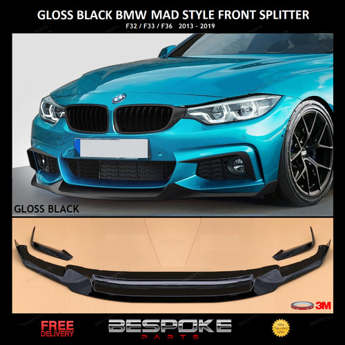 Frontsplitter glanz schwarz - frontsplitter,