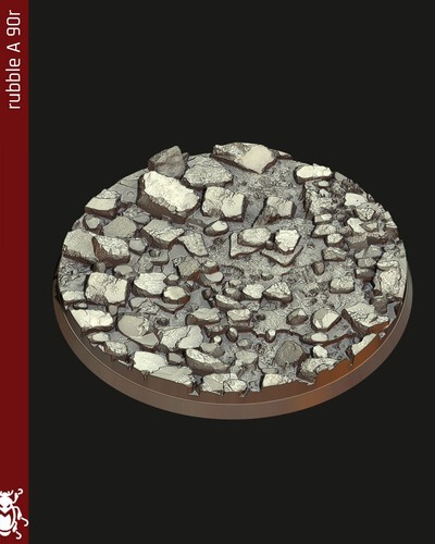 Rubble ruins urban resin bases - urban,