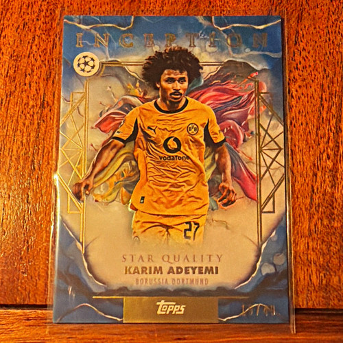 Topps inception ucl - ucl, karim