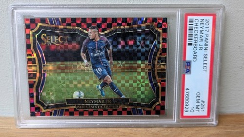 2017 panini select 251 - select, neymar